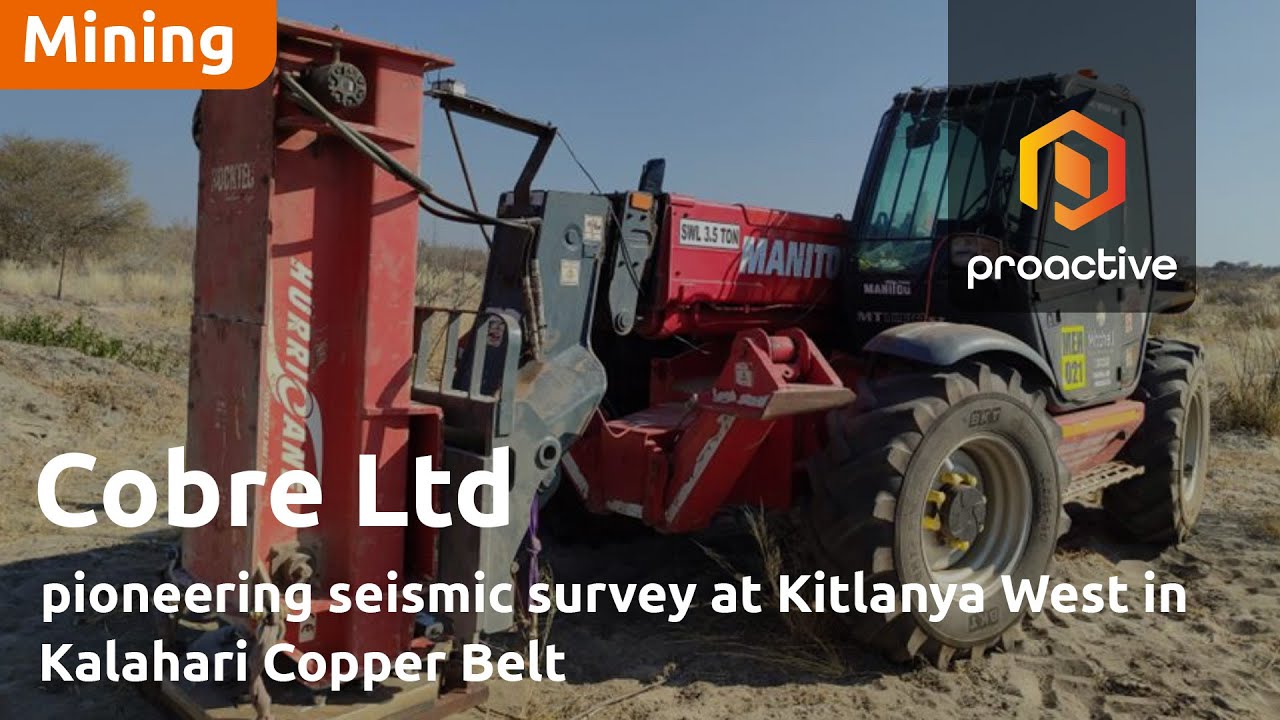 Cobre CEO discusses pioneering seismic survey at Kitlanya West in Kalahari Copper Belt