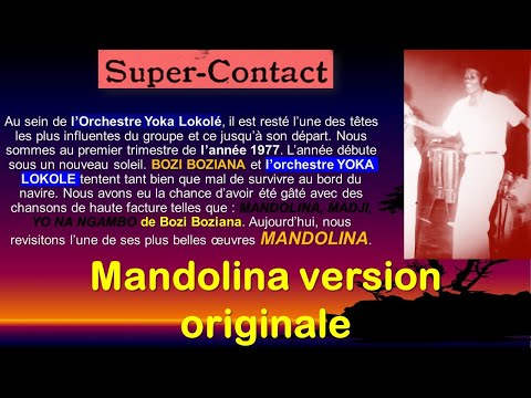 Mandolina version originale Une Des Plus Belles Œuvres de Bozi Boziana & Orchestre Yoka Lokolé