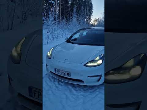 Thumbnail for Tesla Model 3 Cold Start  #tesla #teslamodel3 #coldstart #coldweather by Tesla Model 3