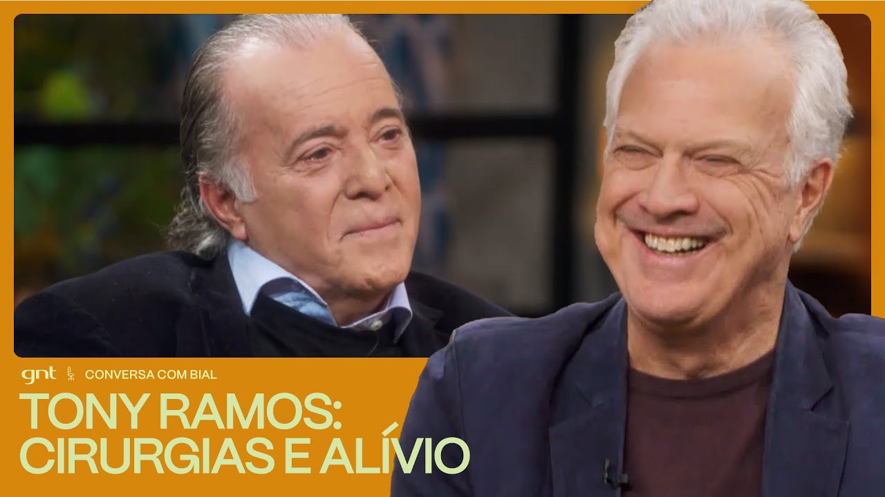 Tony Ramos relembra duas cirurgias na cabeça, recuperação e mais! | Conversa Com Bial