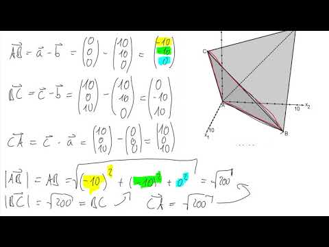 NRW Abituraufgabe 2020 - Prüfungsteil mit Hilfsmittel - Mathe - Grundkurs - Vektoren