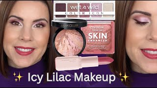 Frosty Lilac Winter Makeup Look | Wet n Wild Petalette