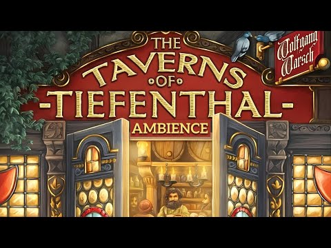 The Taverns of Tiefenthal Ambience - Board Game Illustration Show Case with Background Music, Sounds