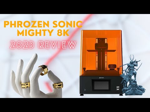 Phrozen Sonic Mighty 8K Resin 3D Printer | Create Crisp & Sharp Prints Easily| 2023 Review