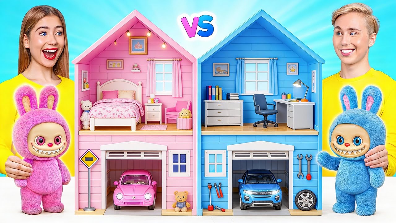 素晴らしいドールハウスをのために作りますラブブ Mega DO Challenge