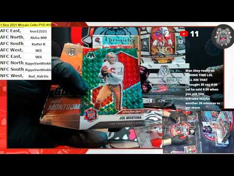 1 Box 2021 NFL Mixer PYD#10
