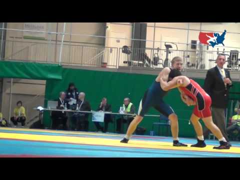 2012 UNIV WORLDS: Nowry (USA) dec. Brychak (BLR), 55 kg Greco finals
