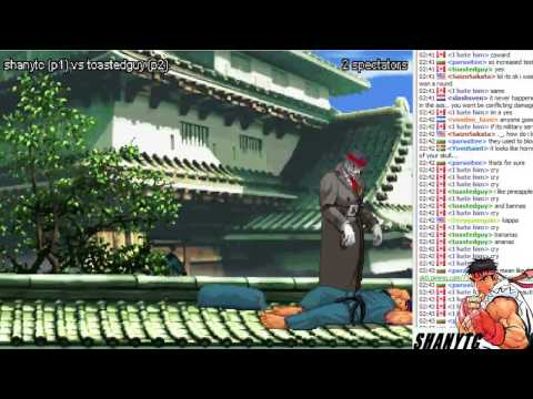shanytc vs toastedguy [FightCade] SFIII (3rd strike) 21.08.2015