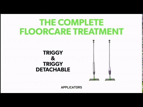 Triggy the ideal floor cleaning tool for professionals