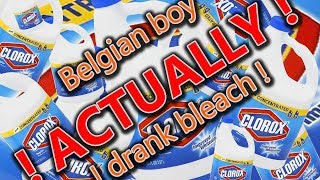 17 year old drinks bleach
