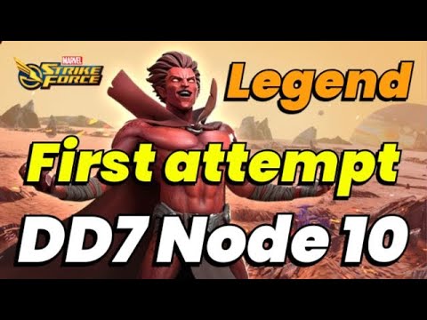 Dark Dimension 7: Node 10 LEGENDARY START! Quest For Mephisto DD7 | MARVEL Strike Force - MSF