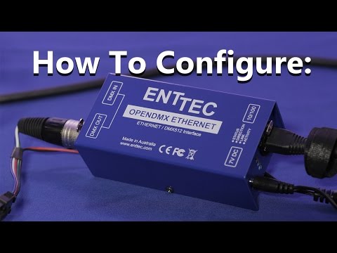 Enttec Open DMX Ethernet ODE MK2 DMX Ethernet адаптер купить в