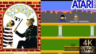 Keystone Kapers Atari 5200 4k 60fps Longplay