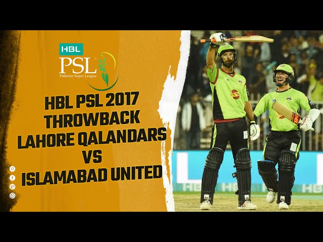 Best of HBL PSL | Highlights | Lahore Qalandars vs Islamabad United | HBL PSL 2017