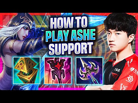LEARN HOW TO PLAY ASHE SUPPORT LIKE A PRO! - T1 Keria Plays Ashe Support vs Annie! | Season 2023
