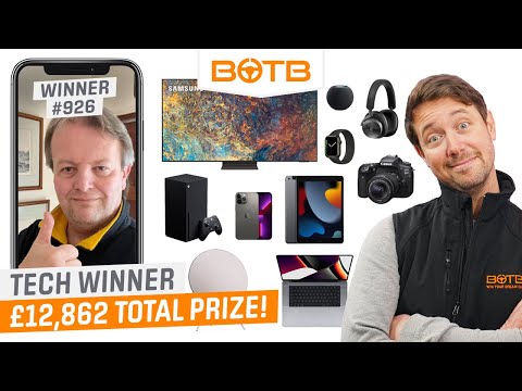 MASSIVE Tech Bundle Winner – BOTB Lifestyle Competition!