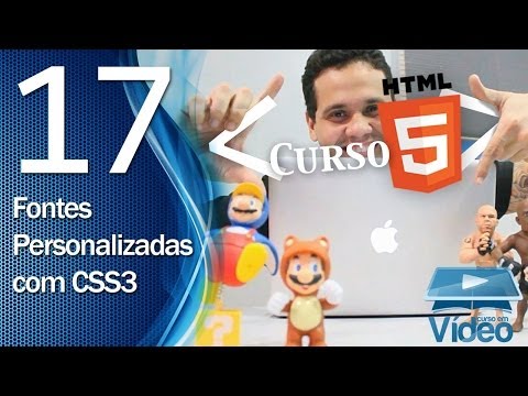 Curso de HTML5 17 Fontes em CSS3 by Gustavo Guanabara