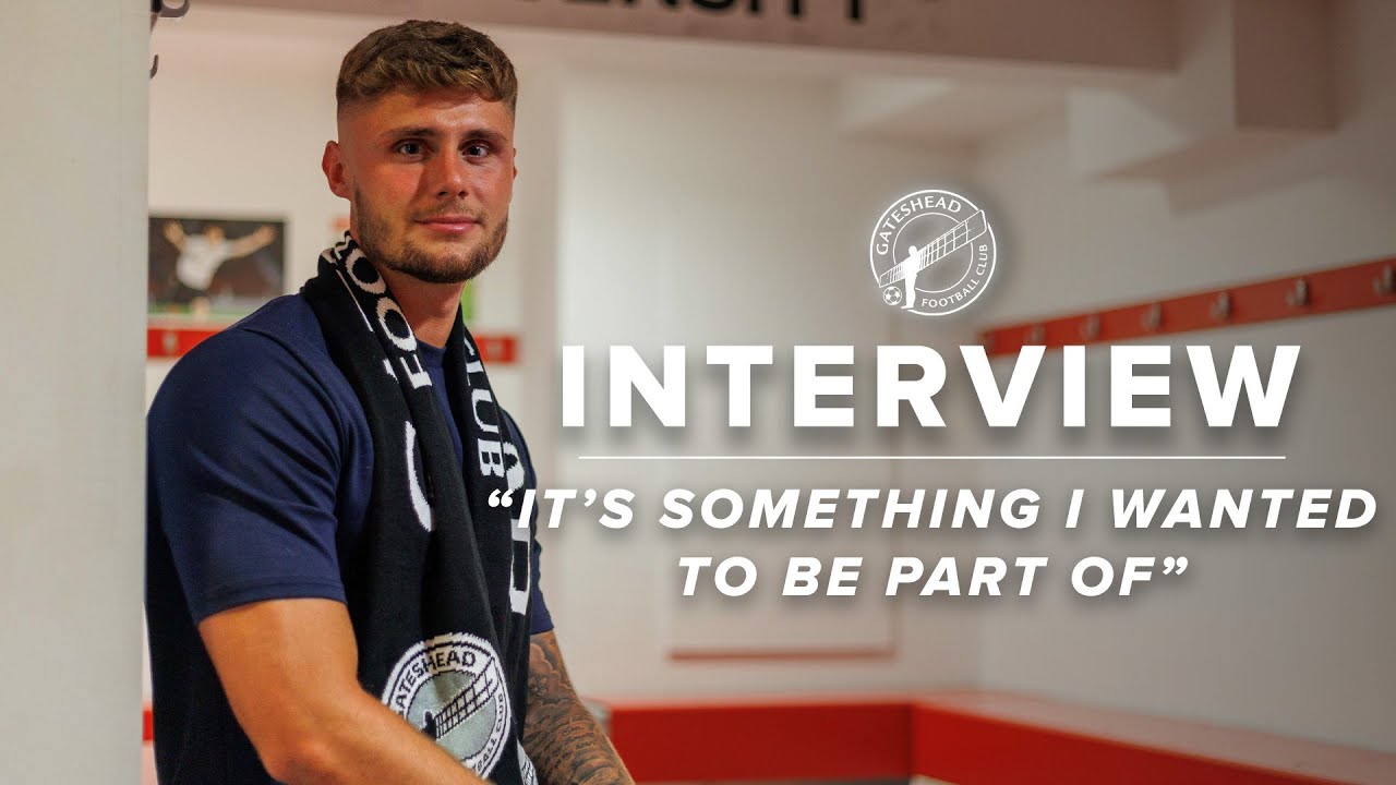 “It’s something I wanted to be part of” | Kenton Richardson signs | INTERVIEW