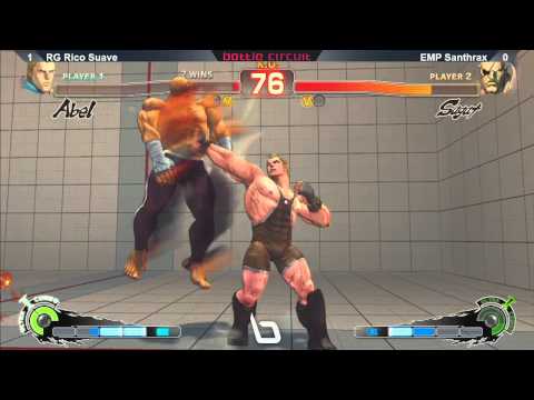 SSF4AE @ NLBC #42 - RG Rico Suave (Abel) vs EMP Santhrax (Sagat) LOSERS FINALS