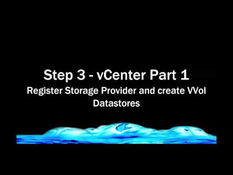 VVol demo from EMC World 2016