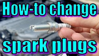 How-To Change Spark Plugs - DIY Tutorial (Honda Accord 3.5L V6)