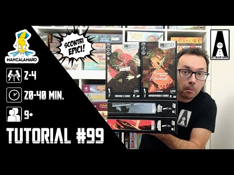 Tutorial #99: come si gioca ad Unmatched + panoramica completa di personaggi e miniature!