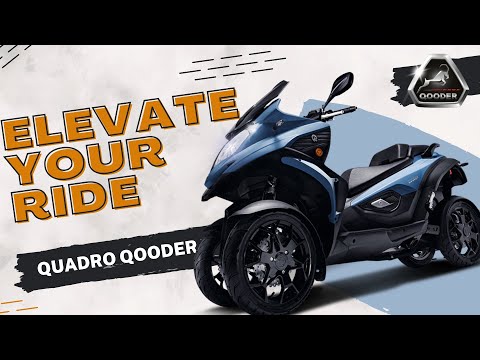 Elevate Your Ride with Quadro Qooder: The Ultimate Four-Wheeled Scooter