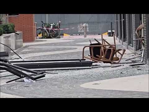 Shpërthen bombola e gazit në një piceri te ish-Parku i Autobusëve në Tiranë, 2 të plagosur