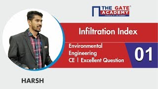Infiltration Index | 01 | Excellent Question - GATE Sol | Hydrology | Civil Engineering