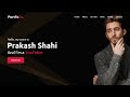 Complete Responsive Personal Portfolio Website using HTML CSS & JavaScript