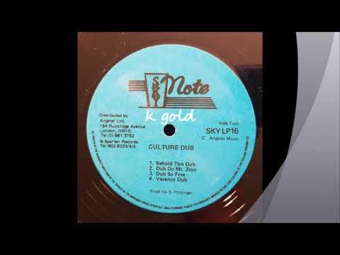Culture - Dub On Mt. Zion - Sky Note LP
