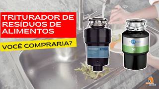 🔰 Comparativo: Triturador de Resíduos de Alimentos Tramontina e InSinkErator Modelo 66🔰