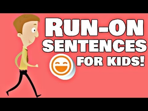 Run-on Sentences for Kids