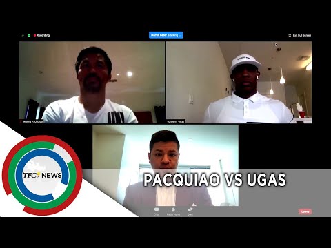Pacquiao, Ugas say upcoming fight will finally settle who the true WBA champion is | TFC News USA
