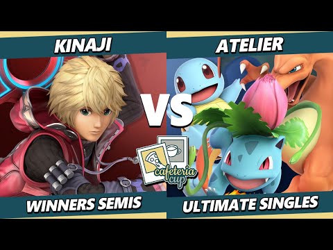 Cafeteria Cup Top 8 - Kinaji (Snake, Shulk) Vs. Atelier (Pokémon Trainer) Smash Ultimate - SSBU