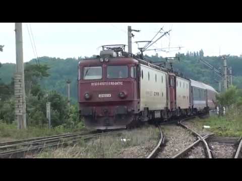 EA717 & EA666 trec pe directa prin Suceava Vest cu IR1765 Iasi - Timisoara Nord - 22.06.2018