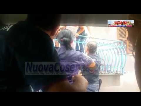 Alluvione Rossano, salvataggio della PS