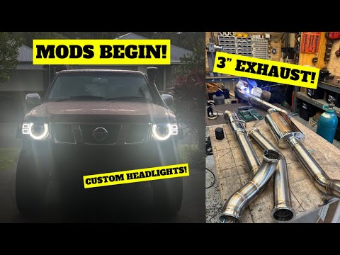 TB48 Exhaust and front end makeover!