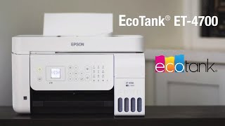 Video 2 of Product Epson EcoTank ET-4700 (L5190) All-in-One Printer