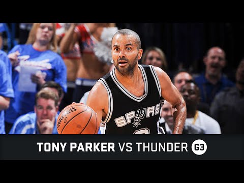 Tony Parker Highlights: 19 PTS, 5 AST vs Thunder Semifinals Game 3 (06.05.2016)