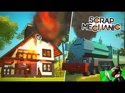 Az ÚJ EFFECT BLOKKOK! 🔥💦 - Scrap Mechanic Mod bemutató