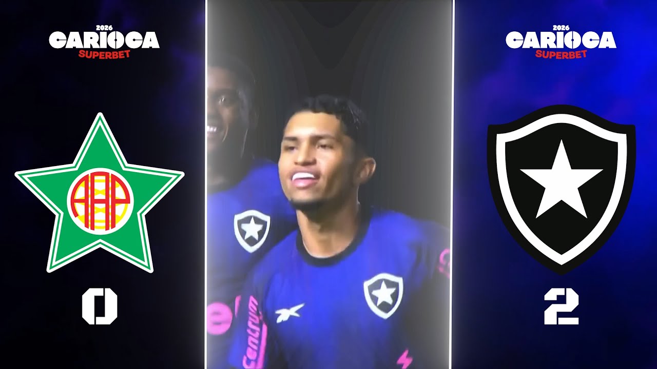 Portuguesa RJ vs Botafogo Highlights