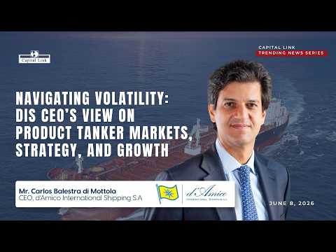 Navigating Volatility: DIS CEO's View on Product Tanker Markets, Strategy and Growth