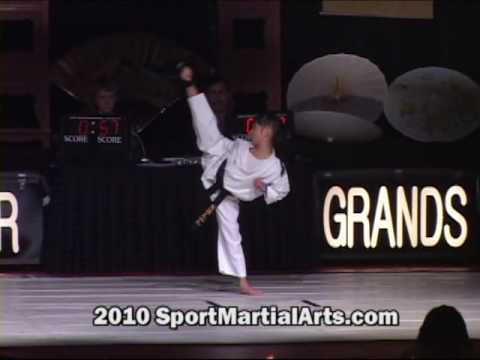 Karina Hipolito - 11 & under Korean form (N-27) - 2009 NBL Supergrands