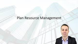 9.1 Plan Resource Management | PMBOK Video Course