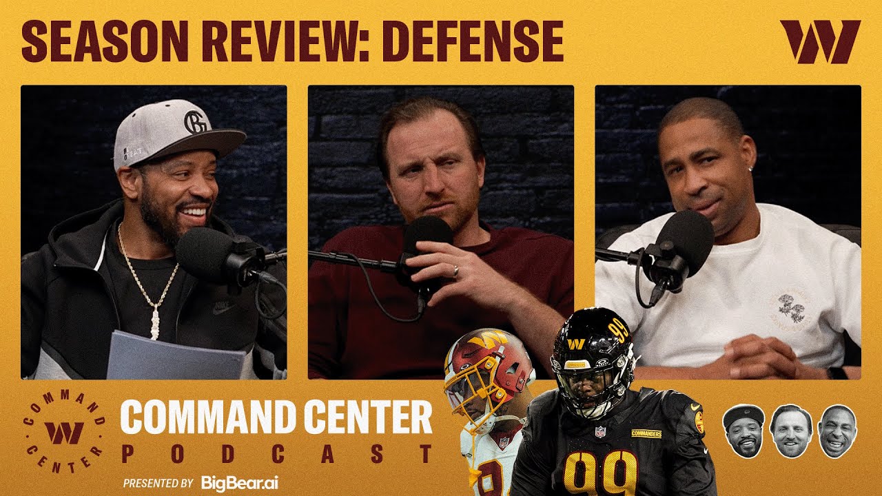 Season Review: DEFENSE + 3 Key D Prospects To Watch | Podcast | Washington Commanders | NFL