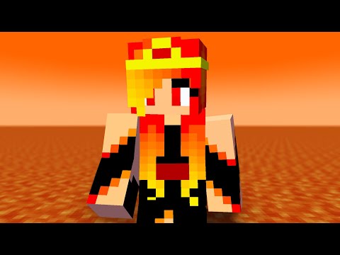 MONSTER SCHOOL : WALKER DANCE FIRE AND ICE PRINCESS - MINECRAFT ANIMATION