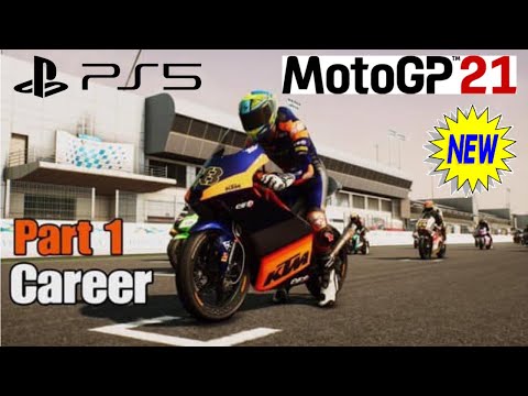 MotoGP 21 Career Mode Part 1 | THE JOURNEY BEGINS! | PS5 Gameplay