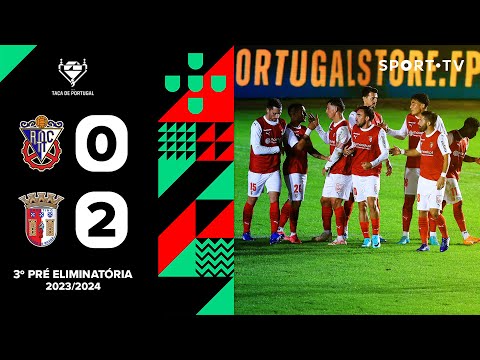AC Atlético Clube Rebordosa 0-2 Sporting Clube de Braga