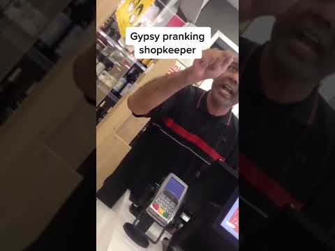 Gypsy vs Shop keeper lol #gypsy #shopkeepers